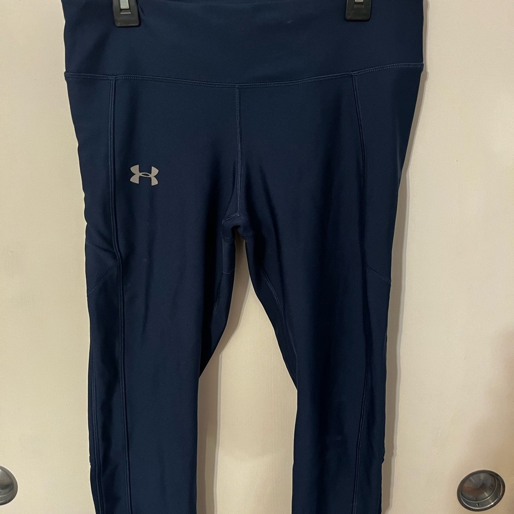 Under Armour Midnight Blue Compression Leggings